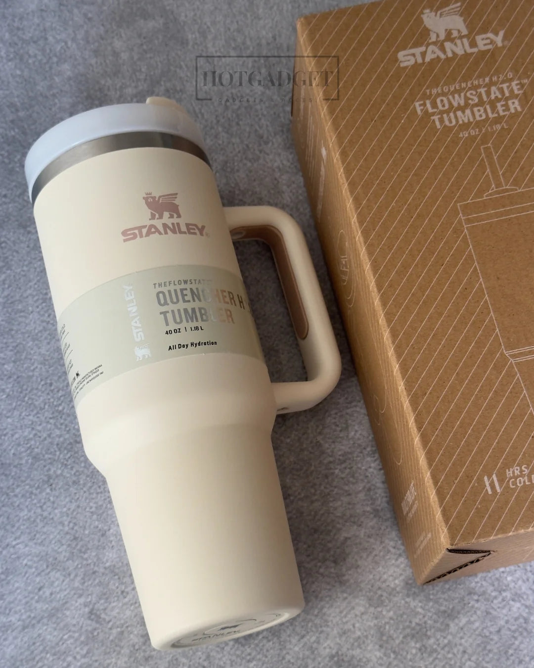 Stanley Stainless Steel Tumbler for Water Cream