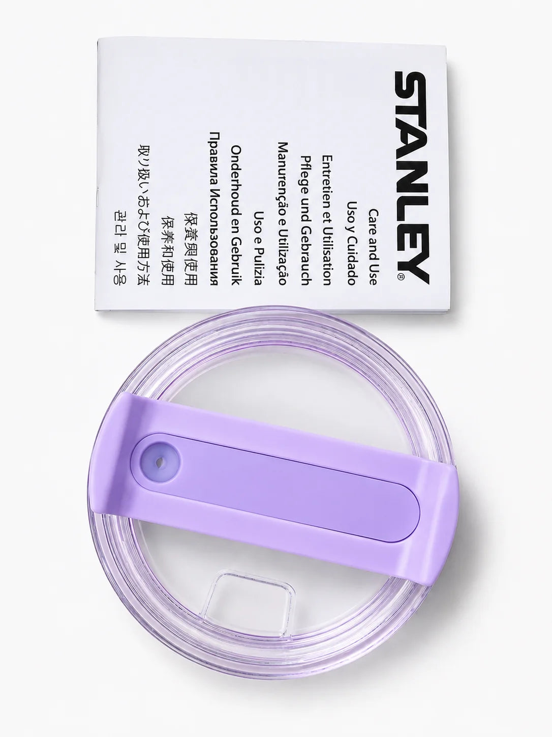 STANLEY Purple & Green Single Stainless Steel Floral Double Wall Vacuum Water Bottle