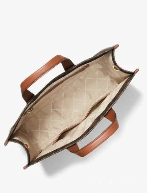 MICHAEL KORS GIGI LARGE EMPIRE SIGNATURE TOTE BAG 2031