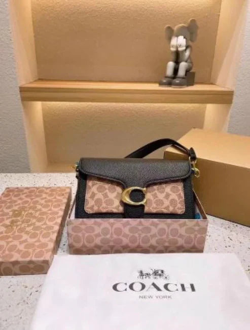 COACH TABBY SIG CC 26 LEATHER SHOULDER BAG WITH BOX 894