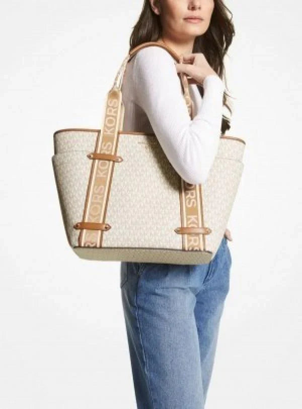 Michael Kors Maeve Large Tote Bag( Dust Bag Sling Belt) 425