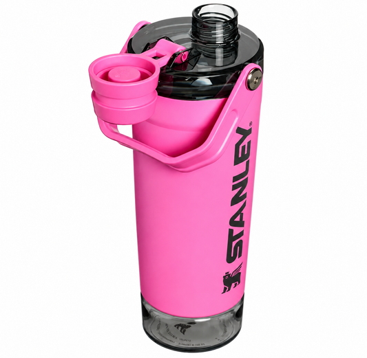 Stanley 20oz Activate Shaker Bottle – Pink | Perfect for Gym & Workouts