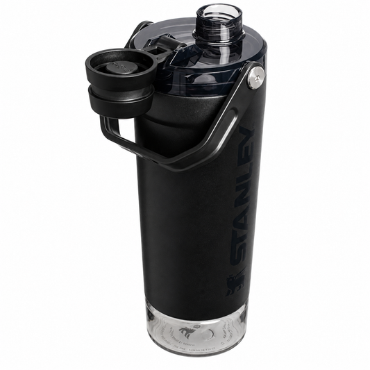 Stanley 20oz Activate Shaker Bottle – Black | Perfect for Gym & Workouts
