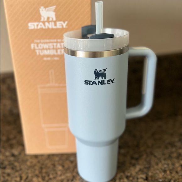 Stanley Stainless Steel Tumbler for Water Insulated Lavender sky-blue