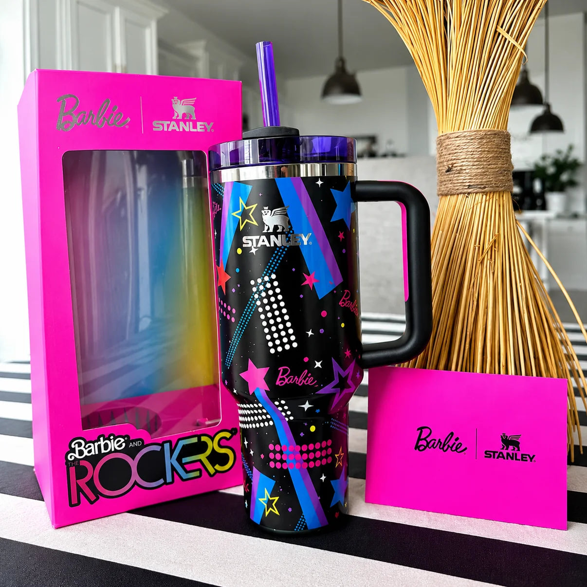 Stanley x Barbie 80s Rockers Quencher