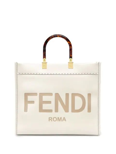 Fendi roma plain ladies trendy leather handbag 276
