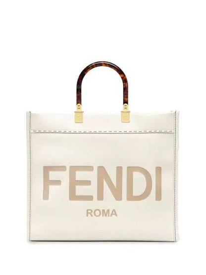 Fendi roma plain ladies trendy leather handbag 276
