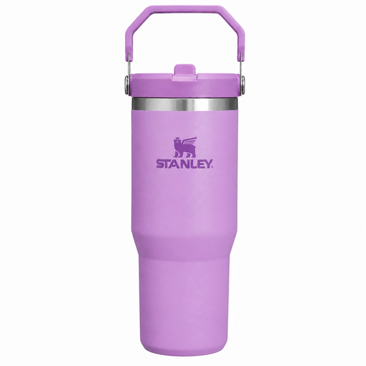 Stanley IceFlow Stainless Steel Tumbler with Straw - Purple