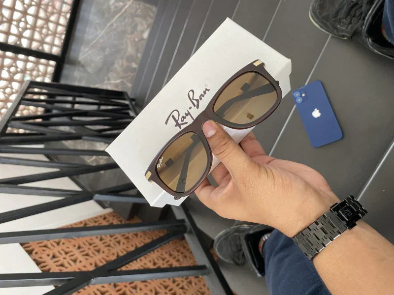 RAYBAN 4726 GOLD BROWN (PURE GLASS)