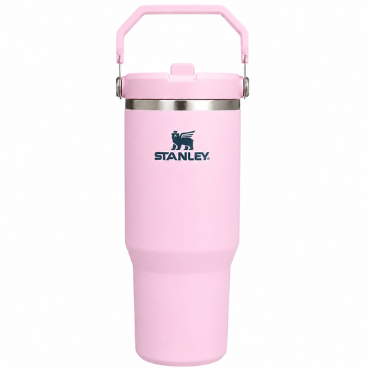 Stanley IceFlow Stainless Steel Tumbler with Straw - Pink