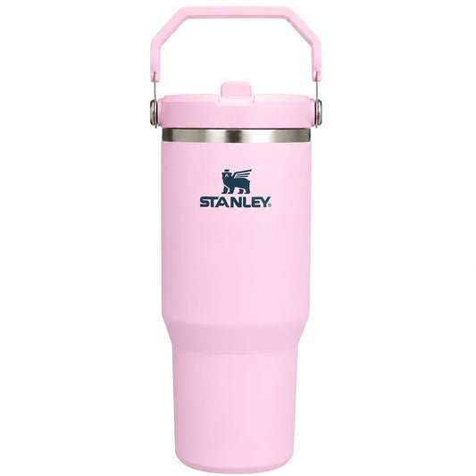 Stanley Ice-Flow Stainless Steel Tumbler with Straw – Pink