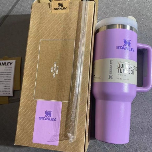 STANLEY Purple & Lavender Single Stainless Steel Solid Double Wall Vacuum Water Bottle