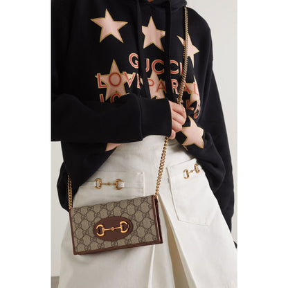 GUCCI HORSEBIT 1955 WALLET WITH CHAIN OG DOUBLE BOX & DUST BAG 621892