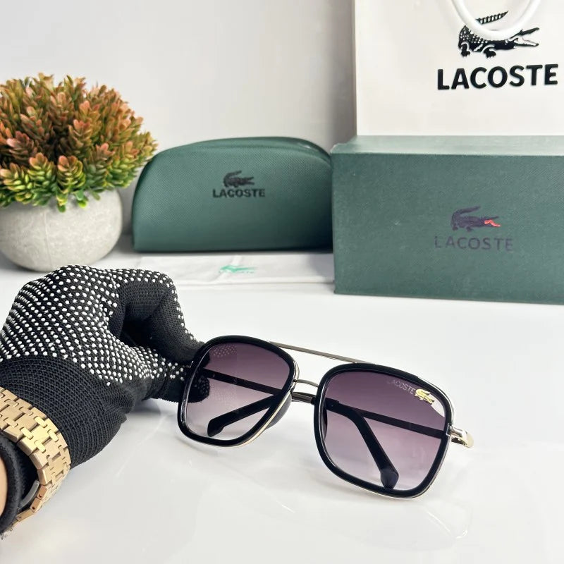 LACOSTE 143 GOLD BLACK DC