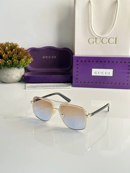 Gucci 6055 Gold Orange Blue