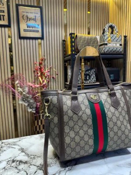 GUCC I OPHIDIA GG TOTE WITH DUST BAG PREMIUM QUALITY