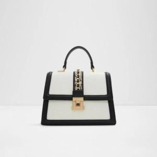 ALDO HENNAH WOMENS BLACK TOP HANDLE WITH BOX 5208