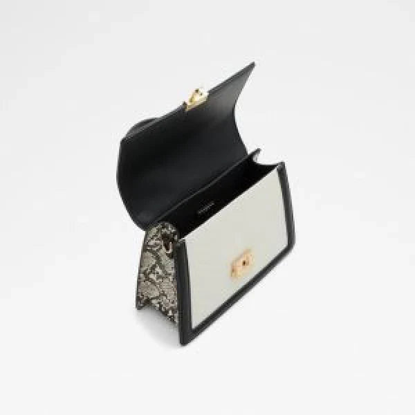 ALDO HENNAH WOMENS BLACK TOP HANDLE WITH BOX 5208