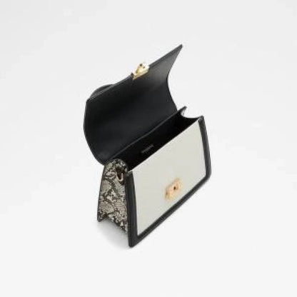ALDO HENNAH WOMENS BLACK TOP HANDLE WITH BOX 5208