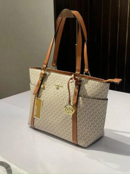 MICHAEL KORS SULLIVAN LARGE ZIPPER TOTE 739