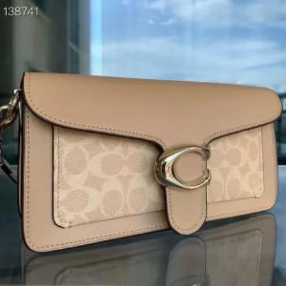 COACH TABBY 26 SHOULDER BAG WITH OG BOX & DUST BAG (BEIGE CREAM) 5228