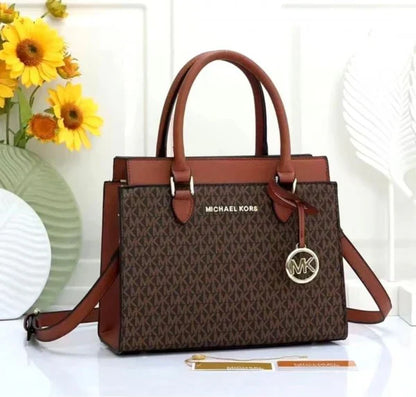 Michael Kors Satchel Shoulder Bag With Dust Bag Includes Logo 5412