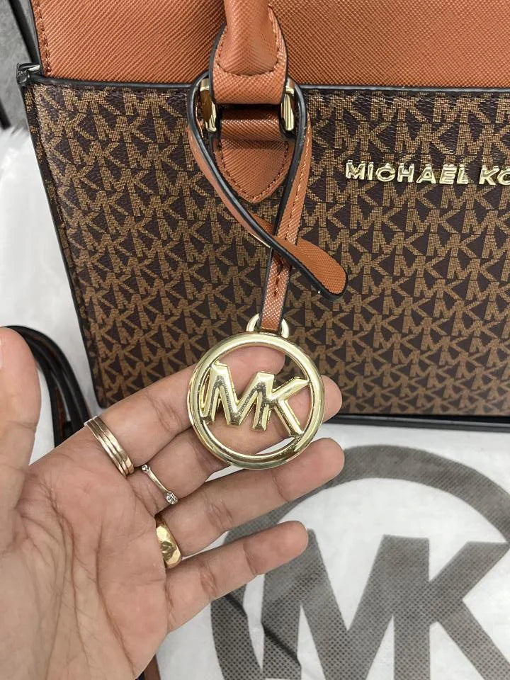 Michael Kors Satchel Shoulder Bag With Dust Bag Includes Logo 5412