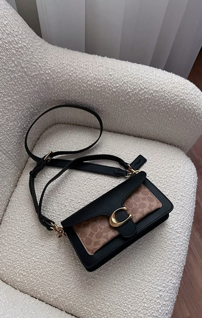 COACH TABBY SIG CC 26 LEATHER SHOULDER BAG WITH BOX 894