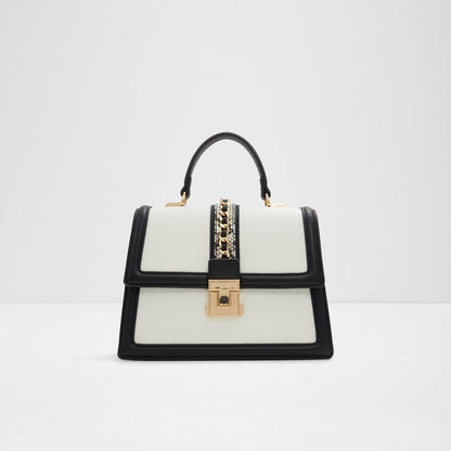 ALDO HENNAH WOMENS BLACK TOP HANDLE WITH BOX 5208