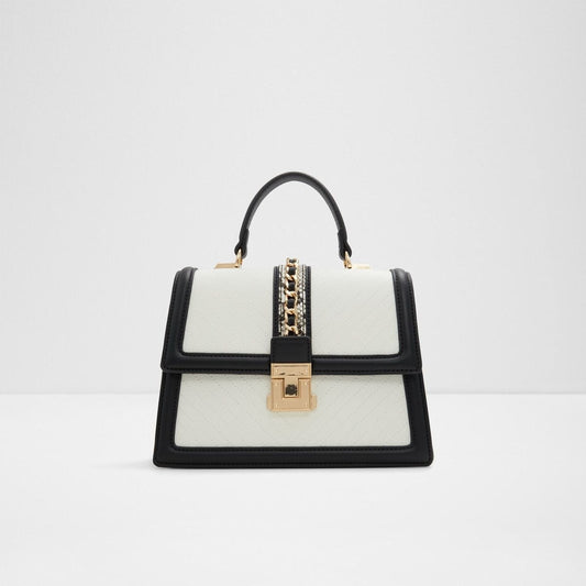 ALDO HENNAH WOMENS BLACK TOP HANDLE WITH BOX 5208