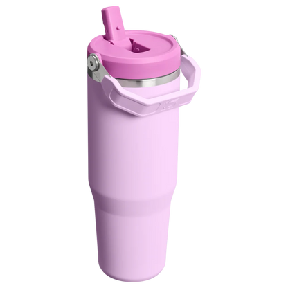 Stanley IceFlow Stainless Steel Tumbler with Straw - Pink