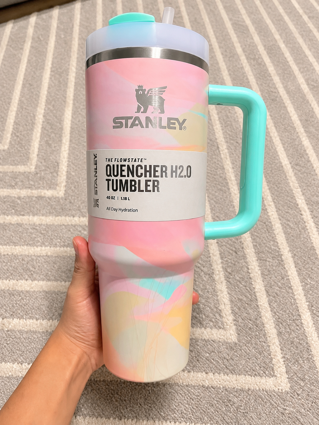Warm Serene Stanley Limited Edition - H2.0 Quencher 1.2L Stainless Steel Tumbler
