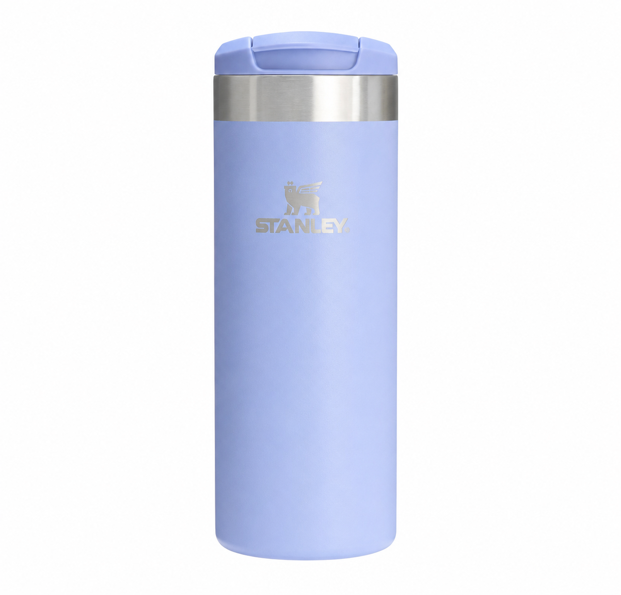 Premium Insulated Travel Coffee Mug 470 ml – Stainless Steel Vacuum Flask with Flip Lid (Blue))