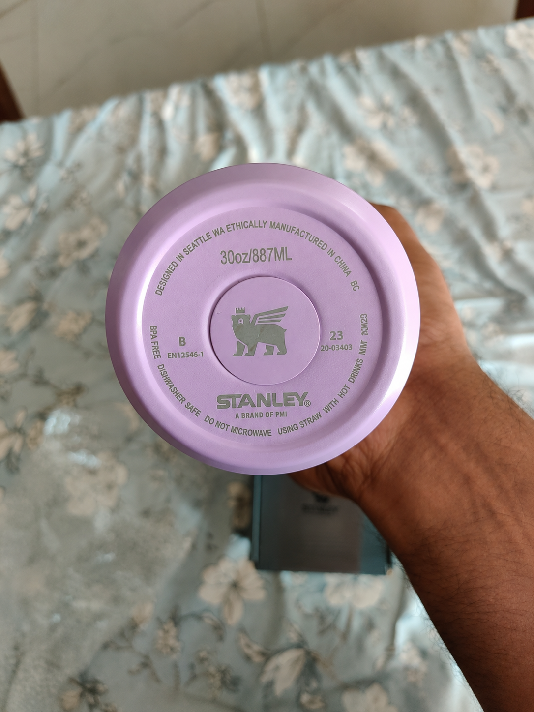 Stanley IceFlow Stainless Steel Tumbler with Straw - Purple