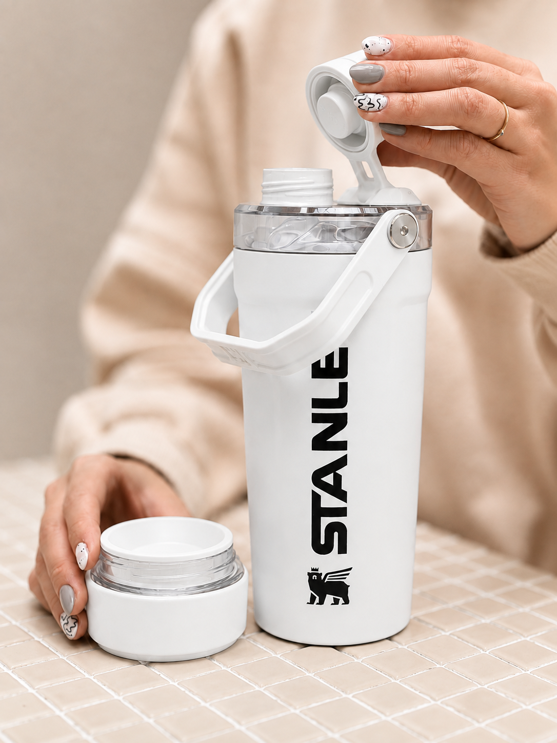 Stanley 20oz Activate Shaker Bottle | Perfect for Gym & Workouts