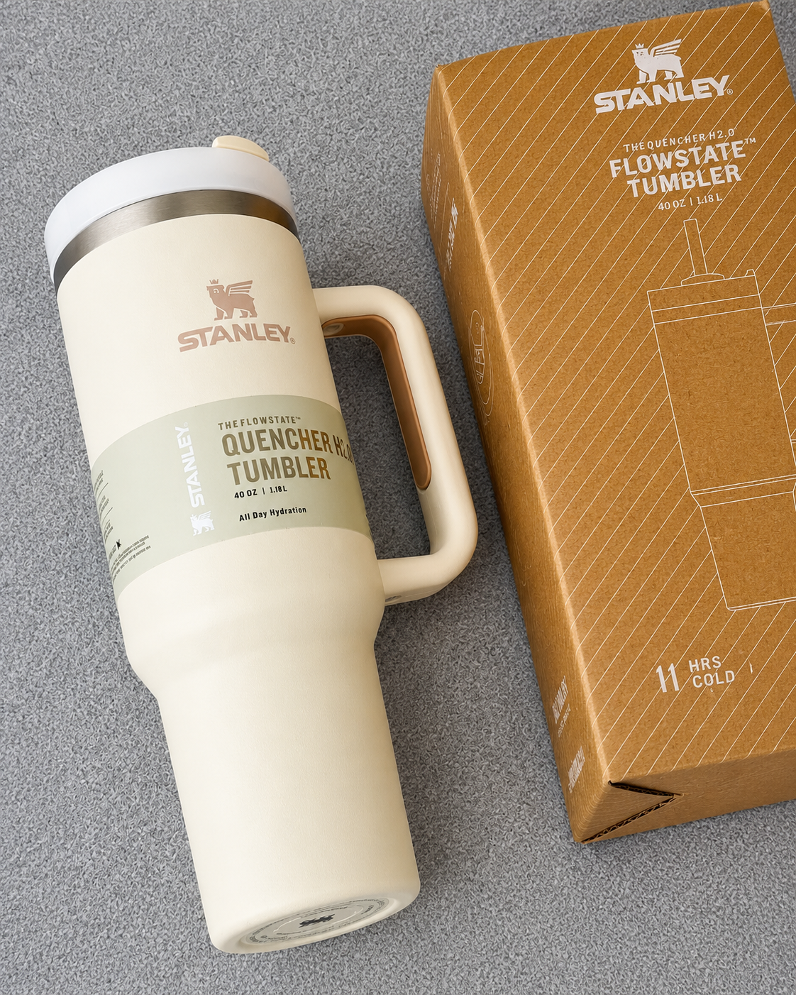 Stanley Stainless Steel Tumbler for Water Cream