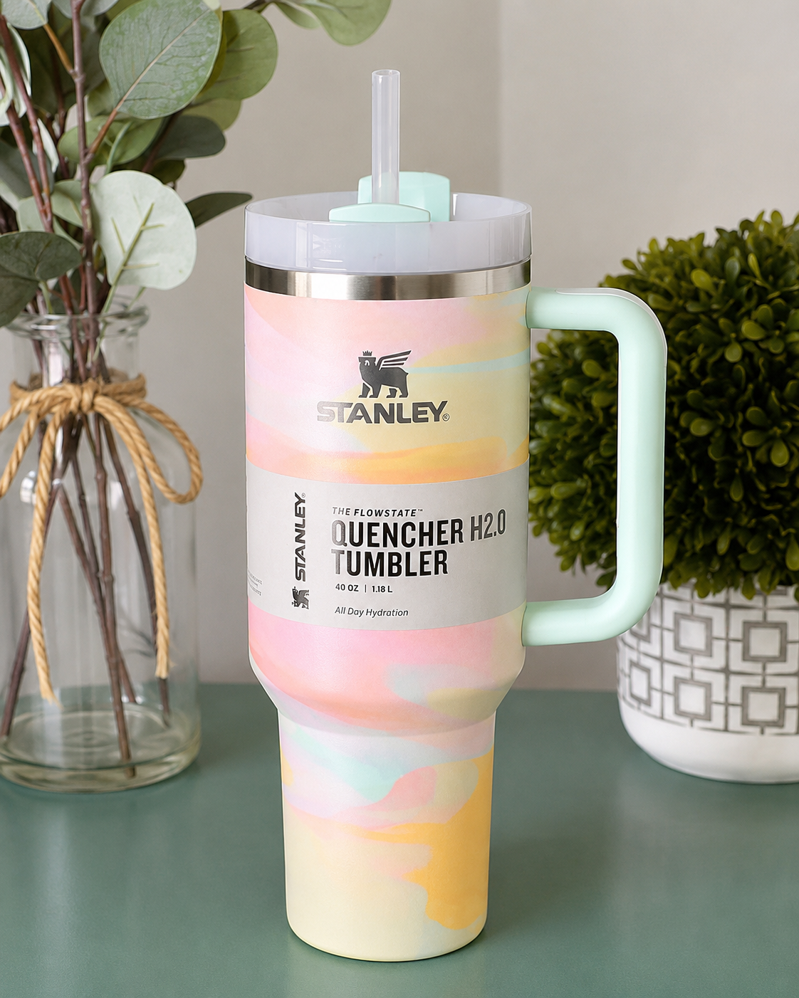 Warm Serene Stanley Limited Edition - H2.0 Quencher 1.2L Stainless Steel Tumbler
