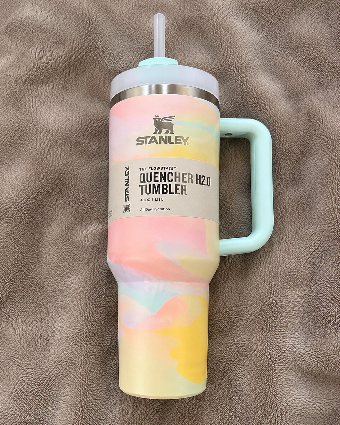 Warm Serene Stanley Limited Edition - H2.0 Quencher 1.2L Stainless Steel Tumbler