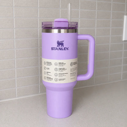 STANLEY Purple & Lavender Single Stainless Steel Solid Double Wall Vacuum Water Bottle