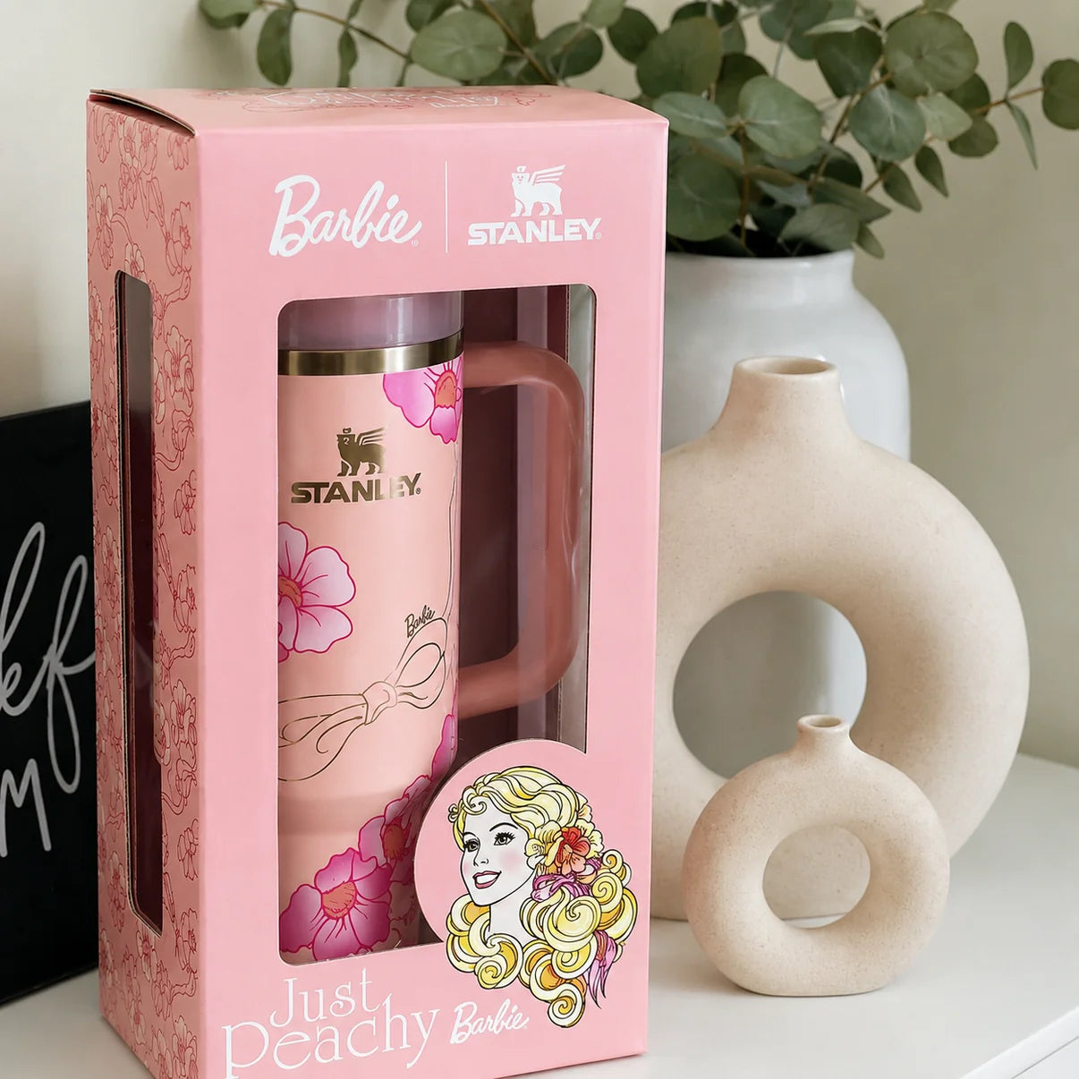 Stanley x Barbie ’80s Peaches ’N Cream Quencher