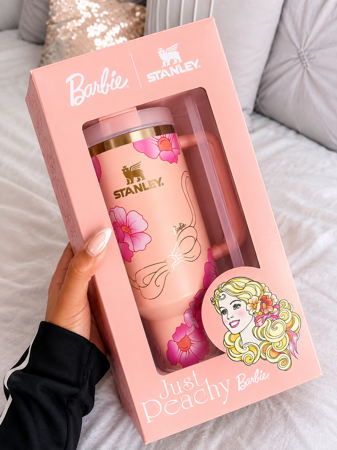 Stanley x Barbie™ ’80s Peaches ’N Cream Quencher