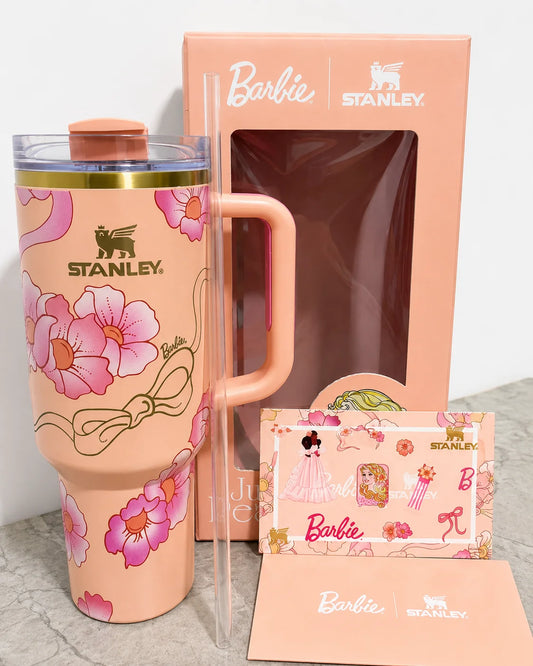 Stanley x Barbie ’80s Peaches ’N Cream Quencher