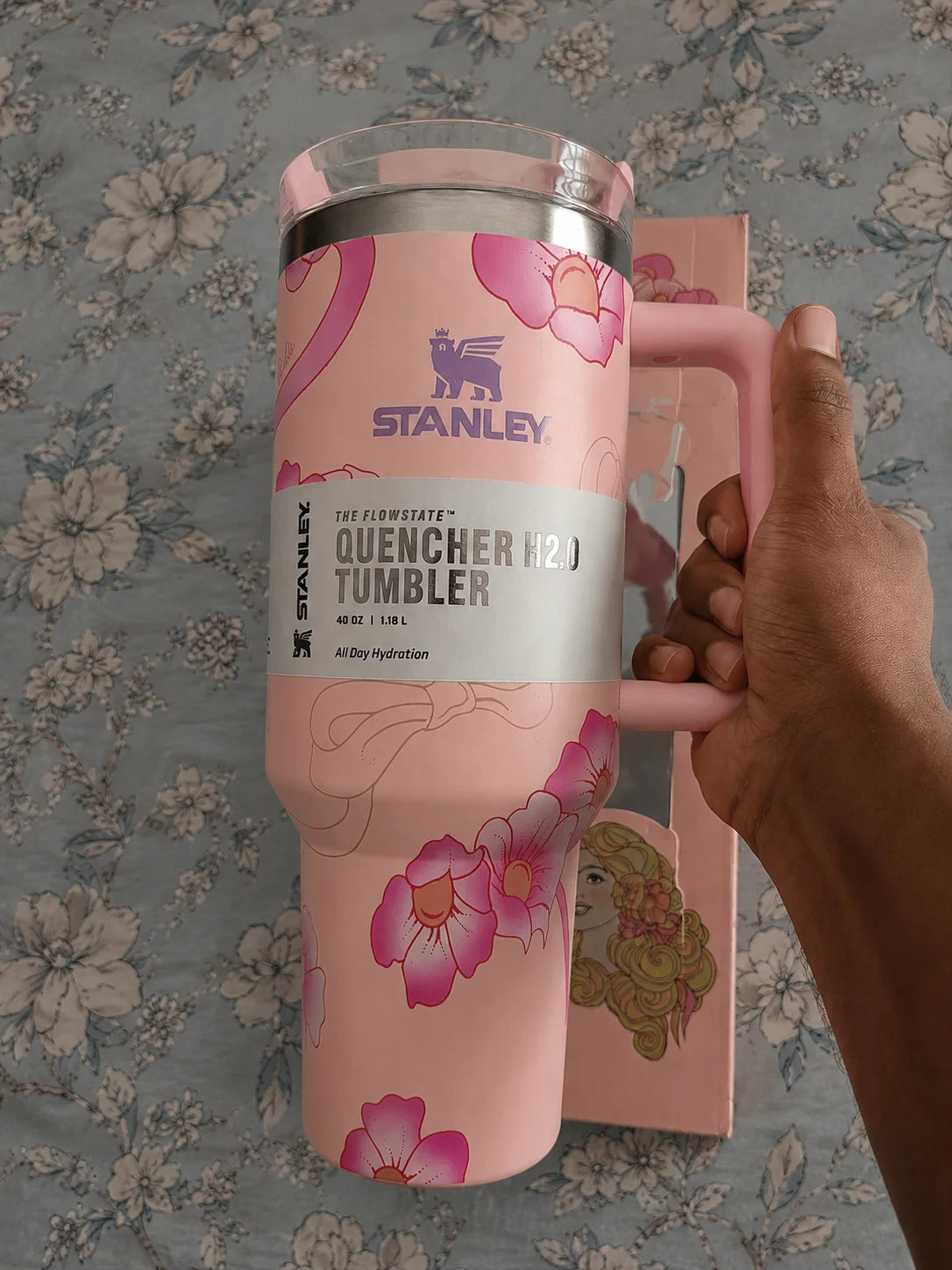 Stanley x Barbie ’80s Peaches ’N Cream Quencher