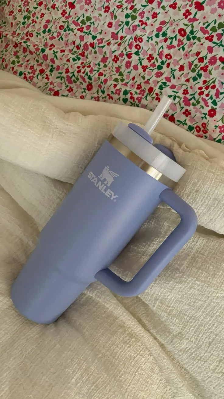 Stanley Stainless Steel Tumbler for Water Insulated Lavender sky-blue