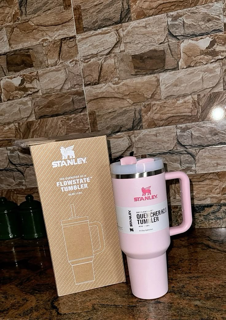 Stanley Stainless Steel Tumbler for Water Insulated Pink dusk