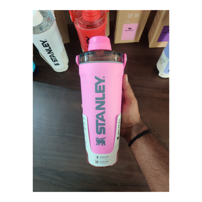 Stanley 20oz Activate Shaker Bottle –  Pink