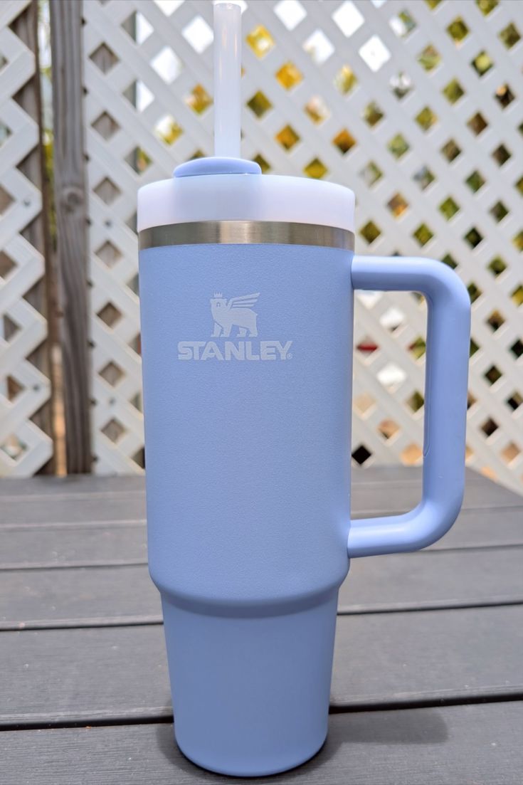 Stanley Stainless Steel Tumbler for Water Insulated Lavender sky-blue