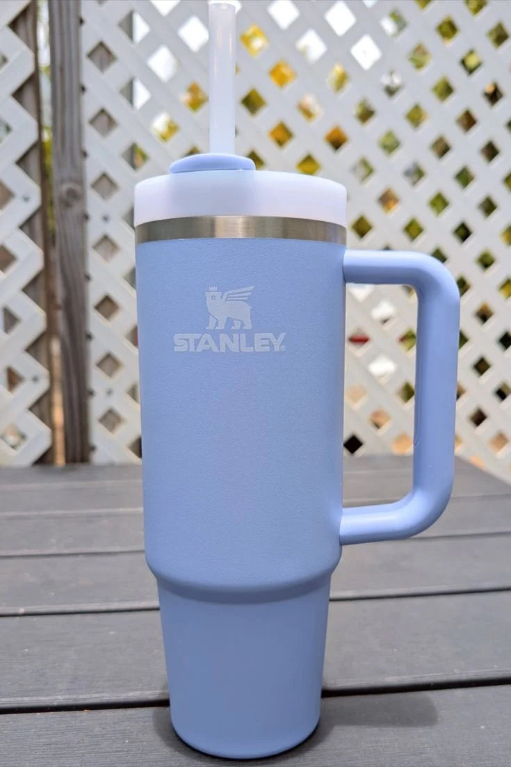Stanley Stainless Steel Tumbler for Water Insulated Lavender sky-blue