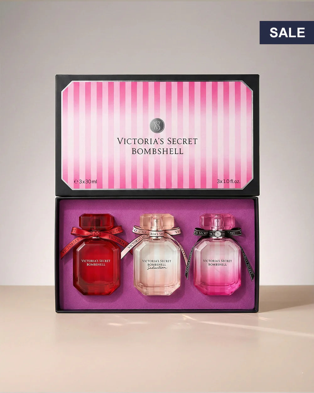 Victoria’s Secret Perfume Combo | 3-Piece Fragrance Gift Set (30ml x 3)