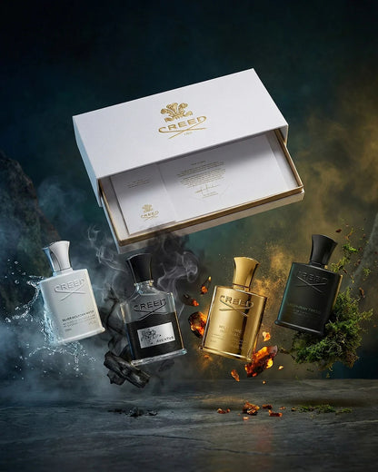Creed Perfume Gift Set | 4-Piece Luxury Fragrance Collection